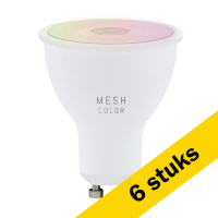 Aanbieding: 6x Eglo GU10 Smart led | PAR16 | Mat | RGB + 2700-6500K | Zigbee | 4.9W
