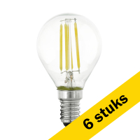 Aanbieding: 6x Eglo LED lamp E14 | Peer P45 | Helder | 2700K | Dimbaar | 4.5W