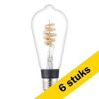 Aanbieding: 6x Eglo Smart lamp E27 | Edison ST64 | Helder | RGB + 3000K | Zigbee | 7.5W
