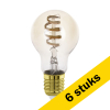 Aanbieding: 6x Eglo Smart lamp E27 | Peer A60 | Amber | 2200-6500K | Zigbee | 7W LEG00688 - 1