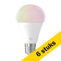 Aanbieding: 6x Eglo Smart lamp E27 | Peer A60 | Mat | RGB + 2700-6500K | Zigbee | 11W