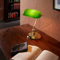 Eglo Bureaulamp E27 | 39 cm | Groen | Banker LEG00141