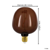 Eglo Colors lamp E27 | Globe G125 | Congnac | 2000K | Dimbaar | 4W  LEG00241 - 5