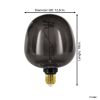 Eglo Colors lamp E27 | Globe G125 | Smokey | 2000K | Dimbaar | 4W  LEG00243 - 5