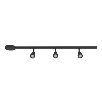 Eglo Easy Track Railverlichting startset | GU10 | 3 spots | Zwart  LEG00427