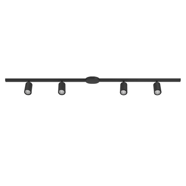 Eglo Easy Track Railverlichting startset | GU10 | 4 spots | Zwart  LEG00426 - 2