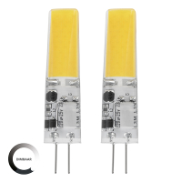 Eglo G4 LED capsule | COB | Mat | 2700K | Dimbaar | 3W | 2 stuks LEG00481