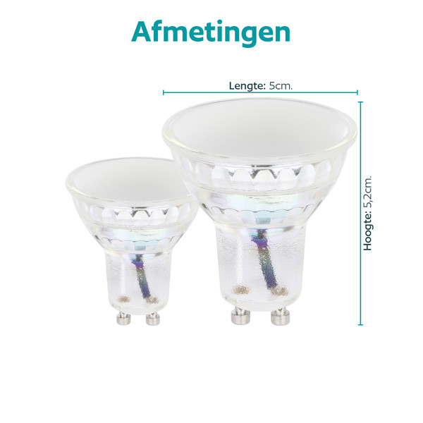 Eglo GU10 LED spot | 2000-3000K | 4.9W (38W) | 2 stuks LEG00708 - 4