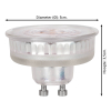 Eglo GU10 LED spot | 2700K | 38° | 4W (40W) LEG00464 - 2