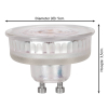 Eglo GU10 LED spot | 2700K | 90° | Dimbaar | 4W (57W) LEG00466 - 2