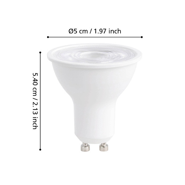 Eglo GU10 Smart led | PAR16 | Mat | 2700-6500K | Zigbee | 4.9W LEG00665 - 7