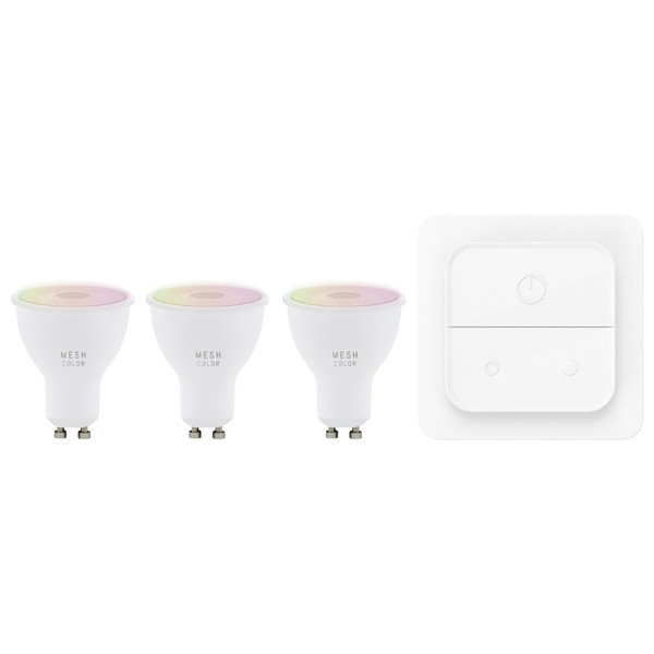 Eglo GU10 Smart led | PAR16 | Mat | RGB + 2700-6500K | Zigbee | 4.9W | 3 stuks + slimme schakelaar LEG00698 - 1