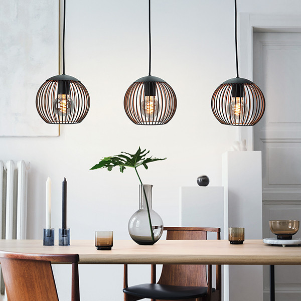 Eglo Hanglamp 3x E27 | Almanzora | Rechthoek | Zwart LEG00542 - 5