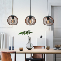 Eglo Hanglamp 3x E27 | Almanzora | Rechthoek | Zwart LEG00542