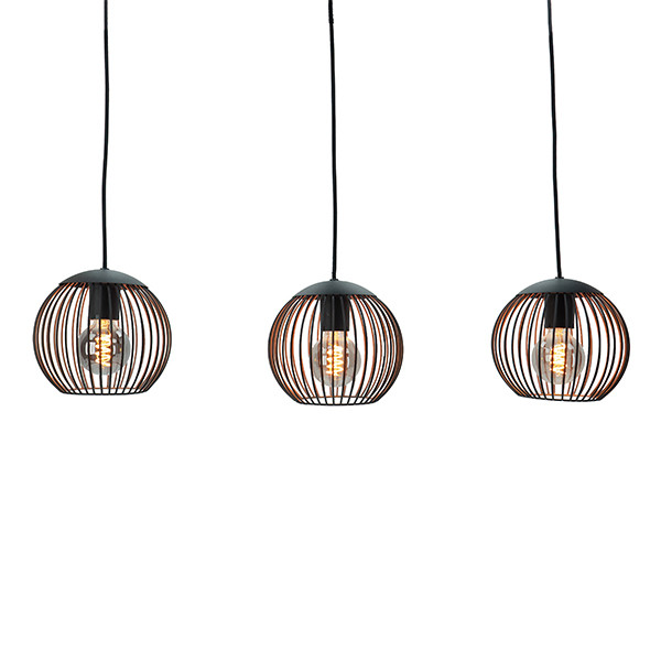 Eglo Hanglamp 3x E27 | Almanzora | Rechthoek | Zwart LEG00542 - 1