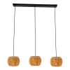 Eglo Hanglamp 3x E27 | Sheldon | Zwart LEG00518 - 1