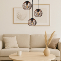 Eglo Hanglamp E27 | Almanzora | Rond | Zwart LEG00540
