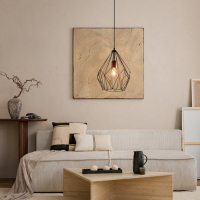Eglo Hanglamp E27 | Carlton | Zwart LEG00190