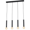 Eglo Hanglamp E27 | Cortenova 4 | Zwart  LEG00195 - 1