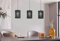 Eglo Hanglamp E27 | Cremella 3 | Zwart LEG00199