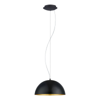 Eglo Hanglamp E27 | Gaetano 1 | Ø 38 cm | Zwart/Goud  LEG00210