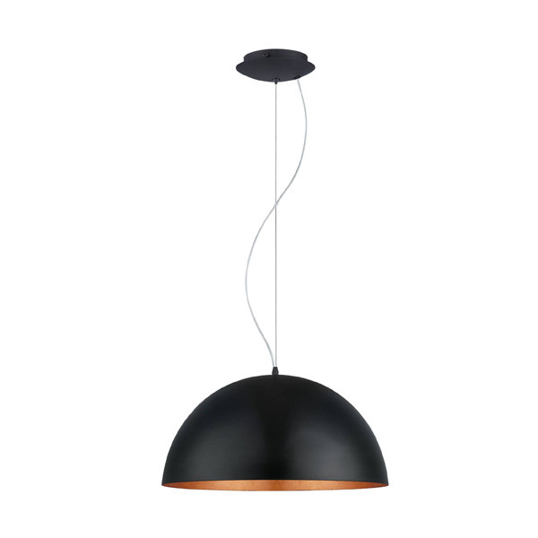 Eglo Hanglamp E27 | Gaetano 1 | Ø 53 cm | Zwart/Koper  LEG00211 - 1