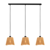 Eglo Hanglamp E27 | Lavister 3| Hout LEG00224 - 1