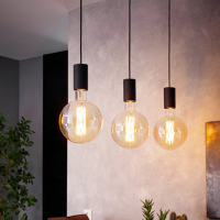 Eglo Hanglamp E27 | Pozueta 3 | Zwart LEG00270