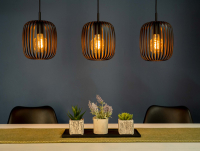 Eglo Hanglamp E27 | Romazzina 3 | Zwart LEG00278