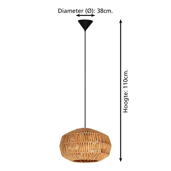 Eglo Hanglamp E27 | Sheldon | Zwart LEG00517 - 5