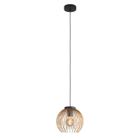 Eglo Hanglamp E27 | Venezuela | Ø 23.5 cm | Zwart/Goud  LEG00288