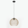 Eglo Hanglamp E27 | Venezuela | Ø 40 cm | Zwart/Goud  LEG00290 - 1