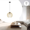 Eglo Hanglamp E27 | Venezuela | Ø 40 cm | Zwart/Goud  LEG00290 - 5
