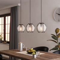 Eglo Hanglamp E27 | Waverton 3 | Zwart LEG00293