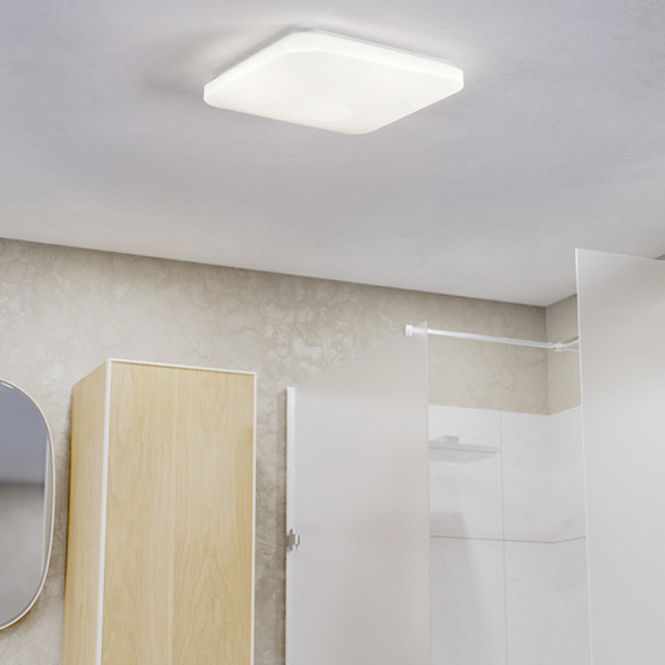 Eglo LED Plafondlamp | Frania-Ip | Vierkant | 3000-4000-6000K | IP44 | 18W | Wit LEG00548 - 2