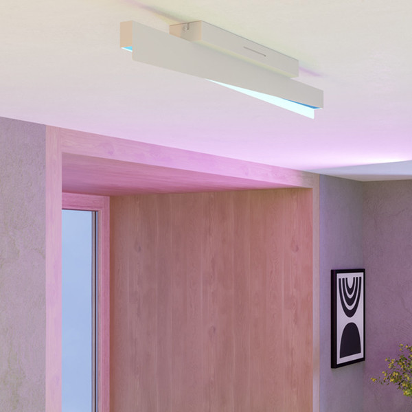 Eglo LED Plafondlamp | Rechthoek | RGB + 2700-6500K | Zigbee | 13.5W | Grijs LEG00531 - 4