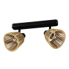 Eglo LED Plafondlamp 2x E14 | Keelby | Rond | IP20 | Zwart LEG00499 - 1