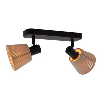 Eglo LED Plafondlamp 2x E14 | Seagard | Rond | IP20 | Zwart LEG00514