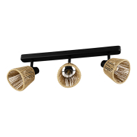 Eglo LED Plafondlamp 3x E14 | Keelby | Rond | IP20 | Zwart LEG00500