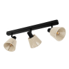 Eglo LED Plafondlamp 3x E14 | Seagard | Rond | IP20 | Zwart LEG00515 - 1
