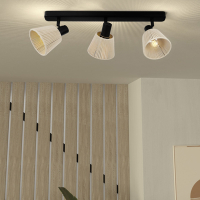 Eglo LED Plafondlamp 3x E14 | Seagard | Rond | IP20 | Zwart LEG00515