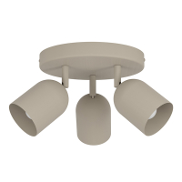 Eglo LED Plafondlamp 3x E14 | Tilston | Rond | IP20 | Zand LEG00509
