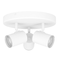 Eglo LED Plafondlamp GU10 | Ø 25 cm | Consuma 1 | Rond | IP44 | Wit LEG00573