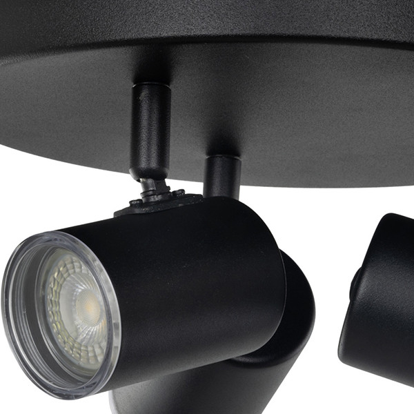 Eglo LED Plafondlamp GU10 | Ø 25 cm | Consuma 1 | Rond | IP44 | Zwart LEG00576 - 2