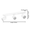 Eglo LED Plafondlamp GU10 | Camaldoli | Rond | IP20 | Wit LEG00565 - 4