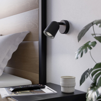 Eglo LED Plafondlamp GU10 | Camaldoli | Rond | IP20 | Zwart LEG00569