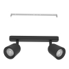 Eglo LED Plafondlamp GU10 | Camaldoli | Rond | IP20 | Zwart LEG00570 - 2