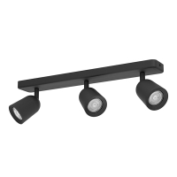 Eglo LED Plafondlamp GU10 | Camaldoli | Rond | IP20 | Zwart LEG00571