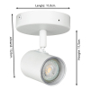 Eglo LED Plafondlamp GU10 | Consuma 1 | Rond | IP44 | Wit LEG00572 - 4