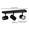 Eglo LED Plafondlamp GU10 | Consuma 1 | Rond | IP44 | Zwart LEG00577 - 4